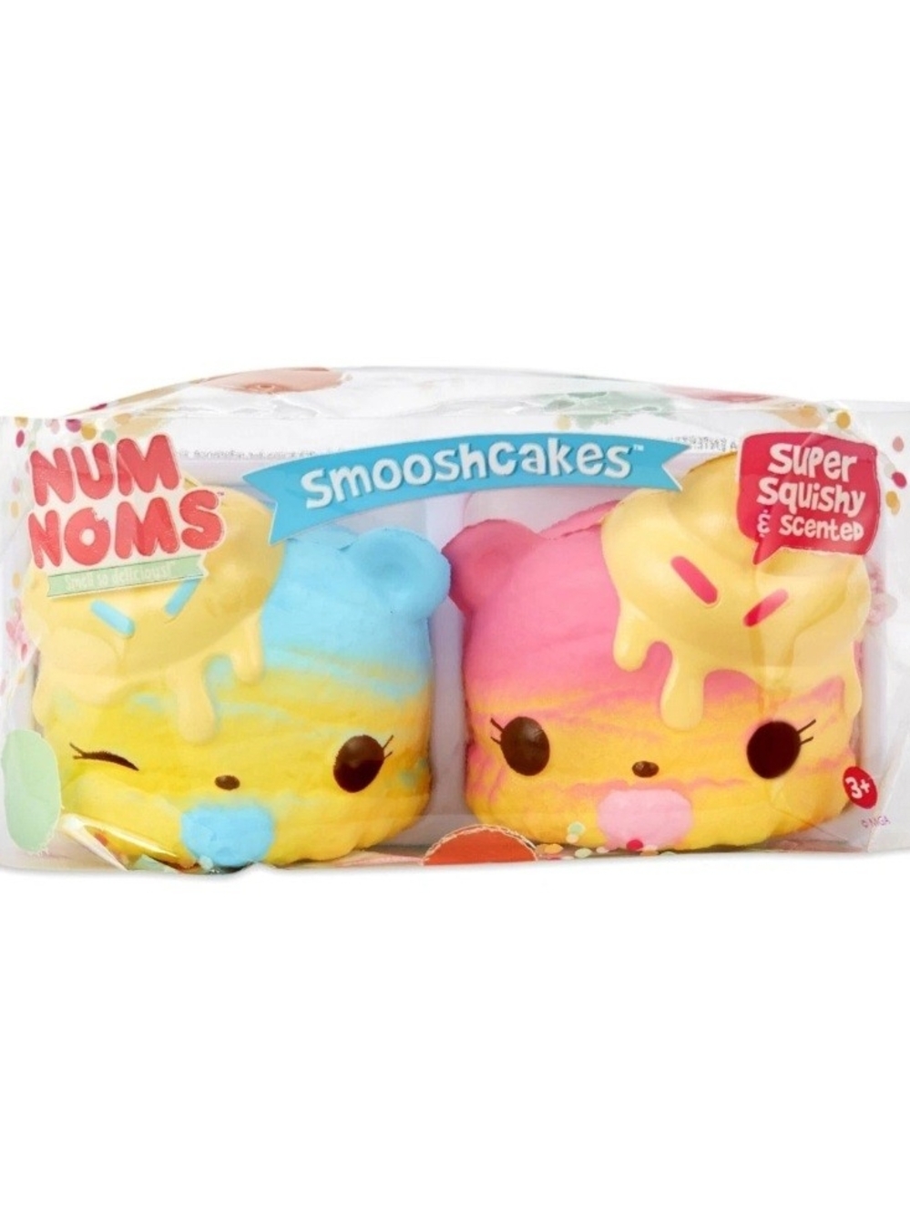 Num Noms Smooshcakes Super Squishy Scented Toys, Discontinued Rare Puffs Tray